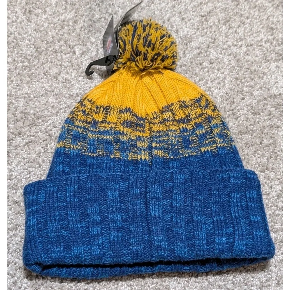 LOS ANGELES RAMS 2024 NEW ERA NFL HISTORIC‎ ON FIELD KNIT BEANIE HAT NEW W/TAGS